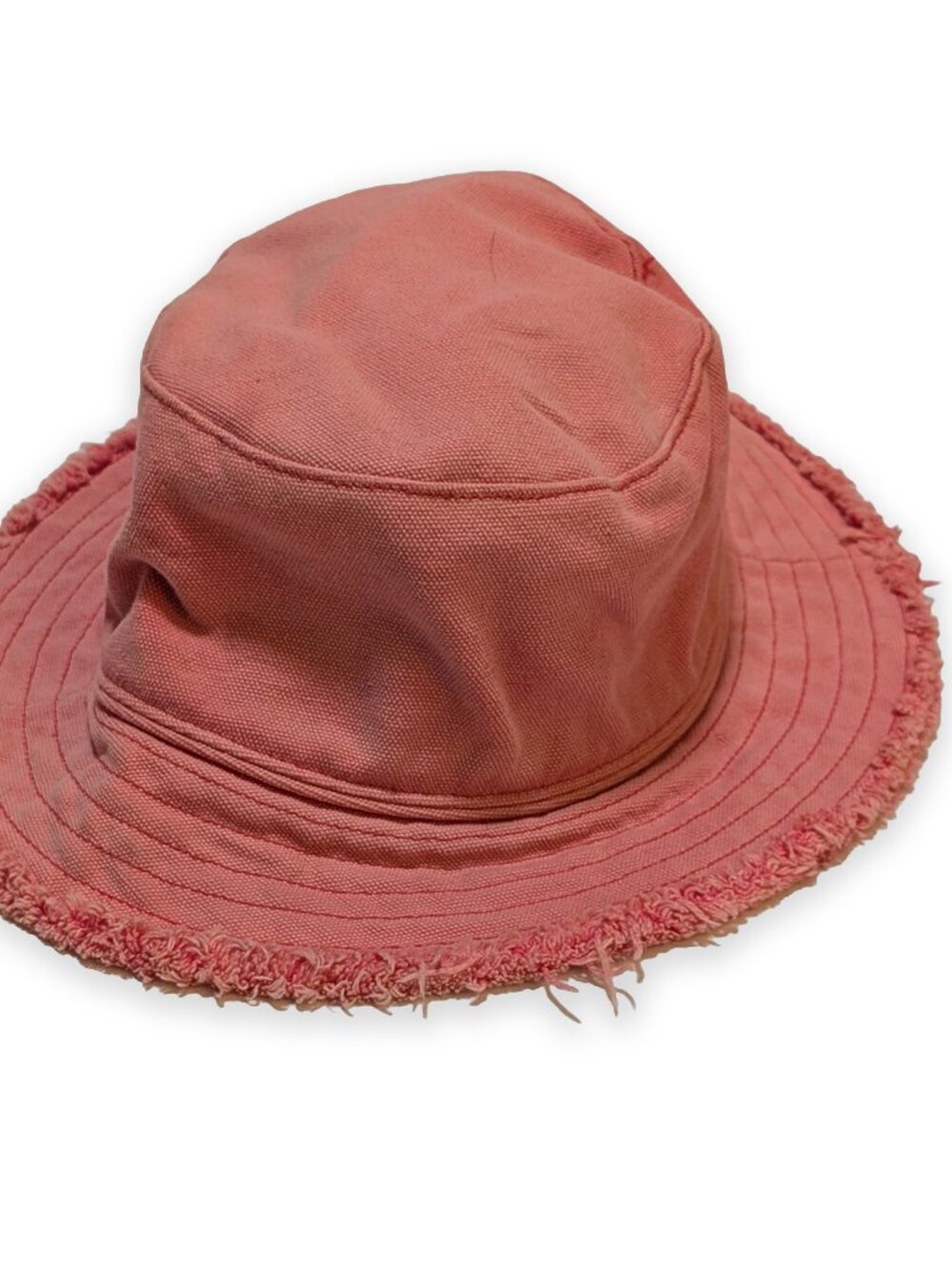 Eddie Bauer Women's Bucket Hat Faded Rustic Salmon Pink 100% Cotton Size S/M